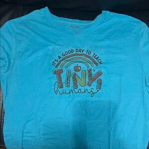 Arizona Jean Company Kids Turquoise Graphic Tee